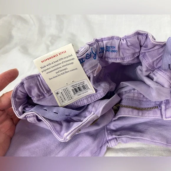 Purple adjustable waist jeans - Picture 7 of 10